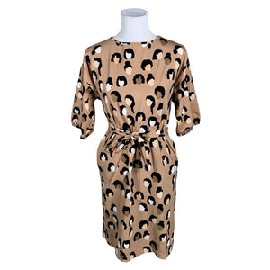 Naisten Yo Zen - Trikoomekko, koko 36 - Beige (1)