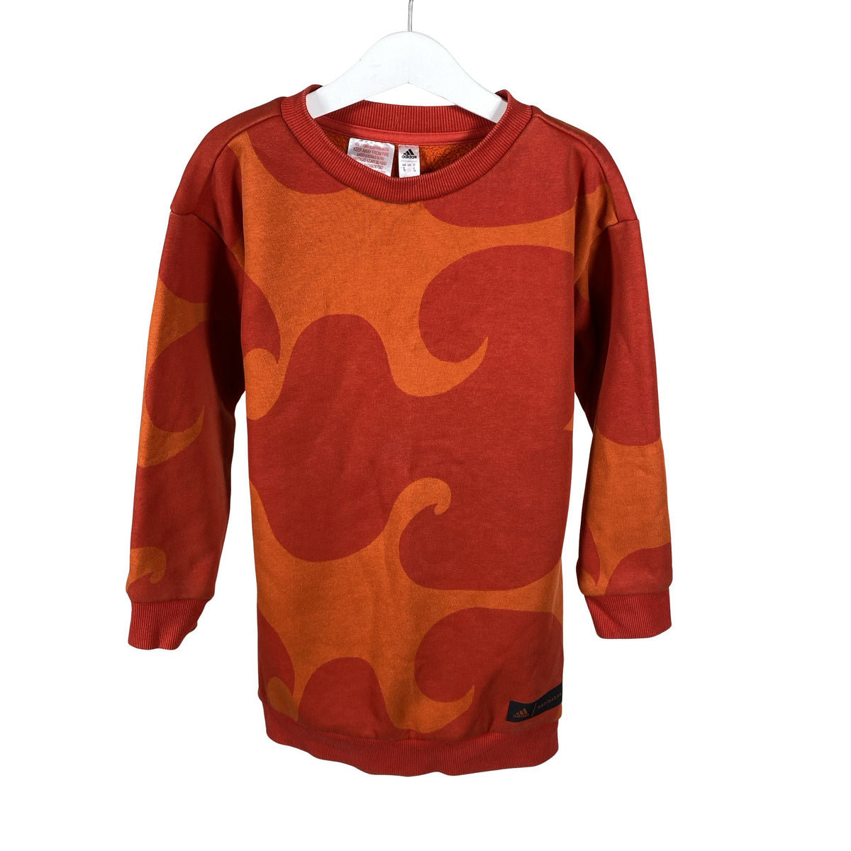 Tyttöjen Adidas - Collegetunika, koko 116 - 122 - Punainen (1)