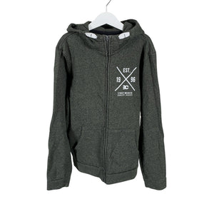 Unisex Boy-Cot - Huppari, koko 146 - 152 - Harmaa (1)