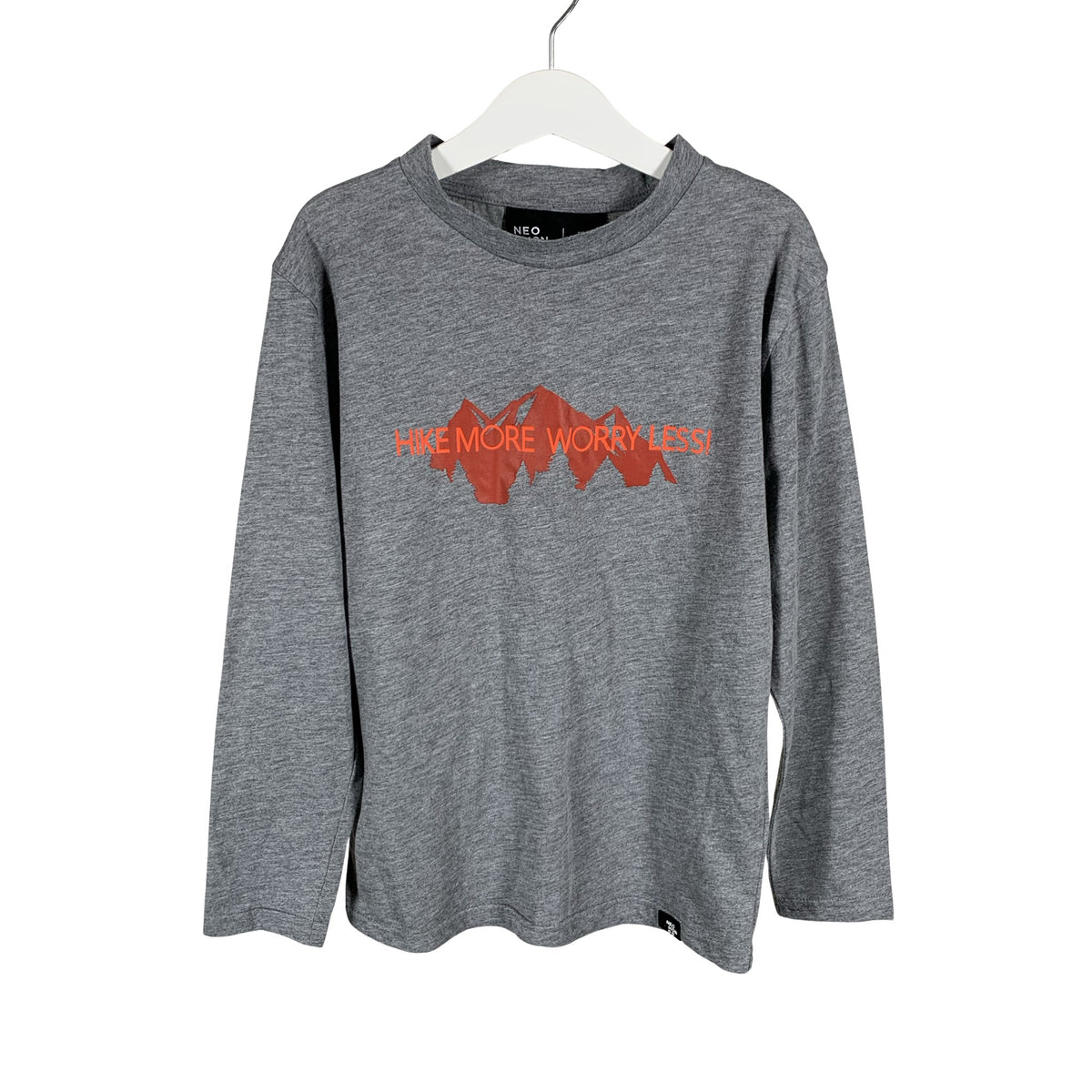 Unisex Neomondo - Trikoopaita, koko 146 - 152 - Harmaa (1)