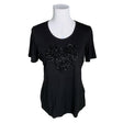 Naisten Gerry Weber - T-paita, koko 40 - Musta ()