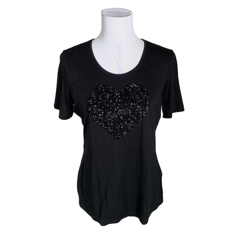 Naisten Gerry Weber - T-paita, koko 40 - Musta ()