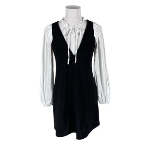 Naisten Miss Selfridge - Trikootunika, koko 38 - Musta (1)