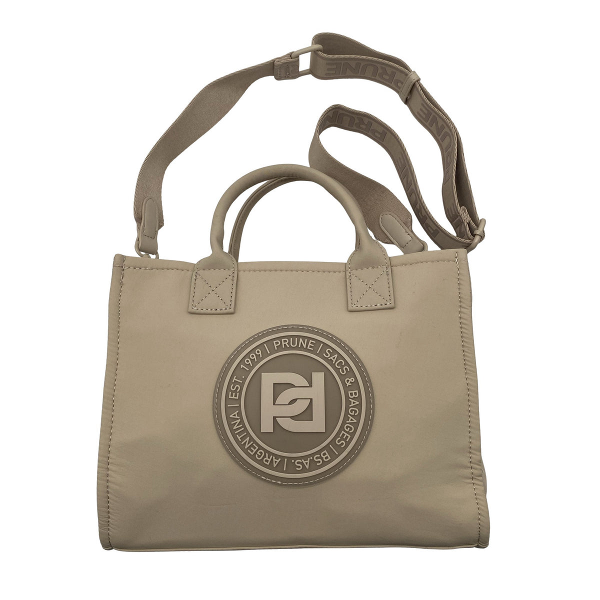 Naisten Prüne - Käsilaukku, koko Midi - Beige (1)