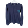 Unisex Polarn O. Pyret - Yöpaita, koko 122 - 128 - Sininen ()