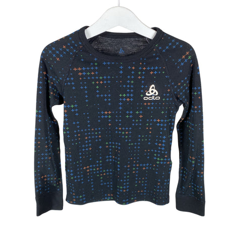 Unisex Odlo - Kerrastopaita, koko 110 - 116 - Musta ()