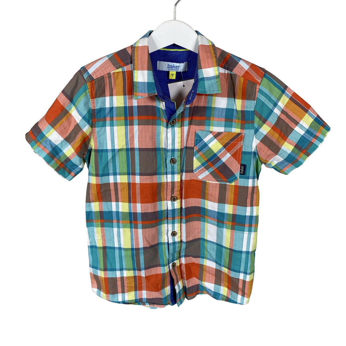 Unisex Baker by Ted Baker - Kauluspaita, koko 122 - 128 - Sininen (1)