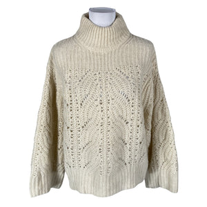 Naisten InWear - Neulepaita, koko 36 - Luonnonvalkoinen (1)