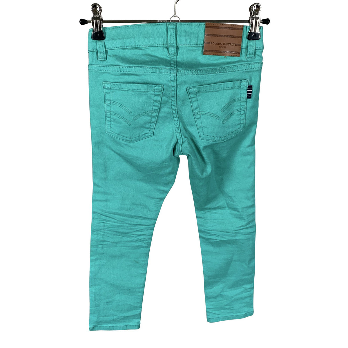 Unisex Polarn O. Pyret - Farkut, koko 104 - 110 - Vihreä (2)