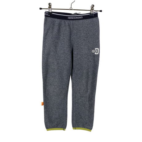 Unisex Didriksons - Fleecehousut, koko 98 - 104 - Harmaa ()