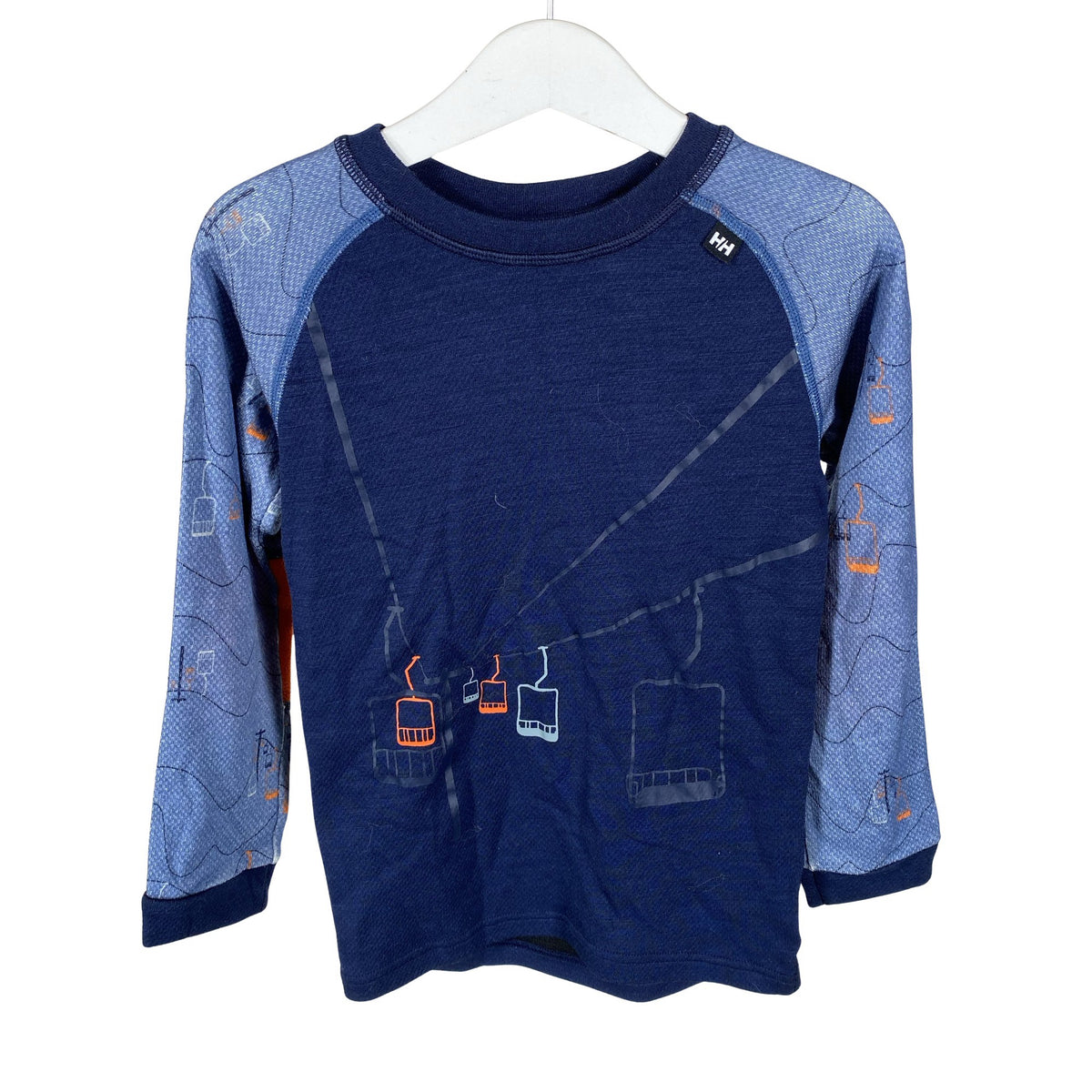 Unisex Helly Hansen - Kerrastopaita, koko 110 - 116 - Sininen (1)