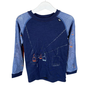 Unisex Helly Hansen - Kerrastopaita, koko 110 - 116 - Sininen (1)