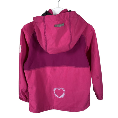 Tyttöjen Icepeak - Softshell-takki, koko 104 - 110 - Pinkki (2)
