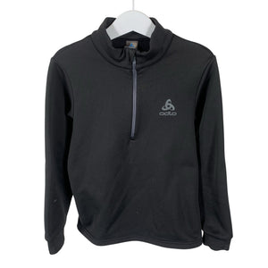 Unisex Odlo - Fleecepaita, koko 122 - 128 - Musta (1)