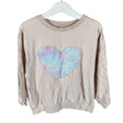 Tyttöjen Lindex - Collegepaita, koko 116 - 122 - Vaaleanpunainen ()