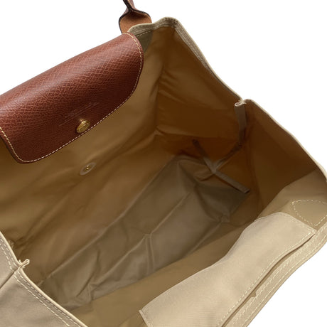 Naisten Longchamp - Käsilaukku, koko Maxi - Beige (2)
