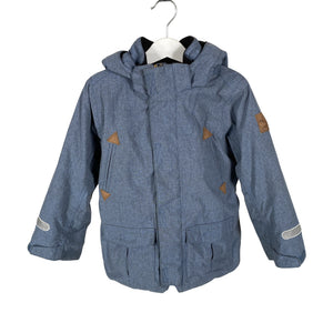 Unisex Polarn O. Pyret - Toppatakki, koko 104 - 110 - Sininen (1)