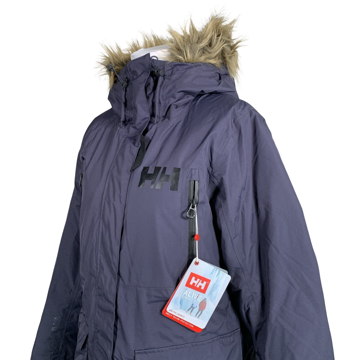 Naisten Helly Hansen - Toppatakki, koko 40 - Sininen (2)