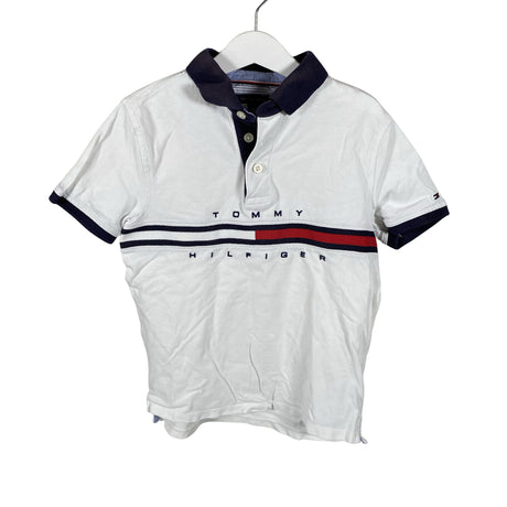 Unisex Tommy Hilfiger - Pikeepaita, koko 122 - 128 - Valkoinen ()