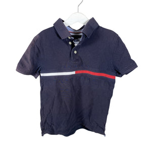 Poikien Tommy Hilfiger - Pikeepaita, koko 122 - 128 - Sininen (1)