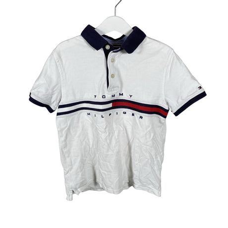 Unisex Tommy Hilfiger - Pikeepaita, koko 122 - 128 - Valkoinen ()