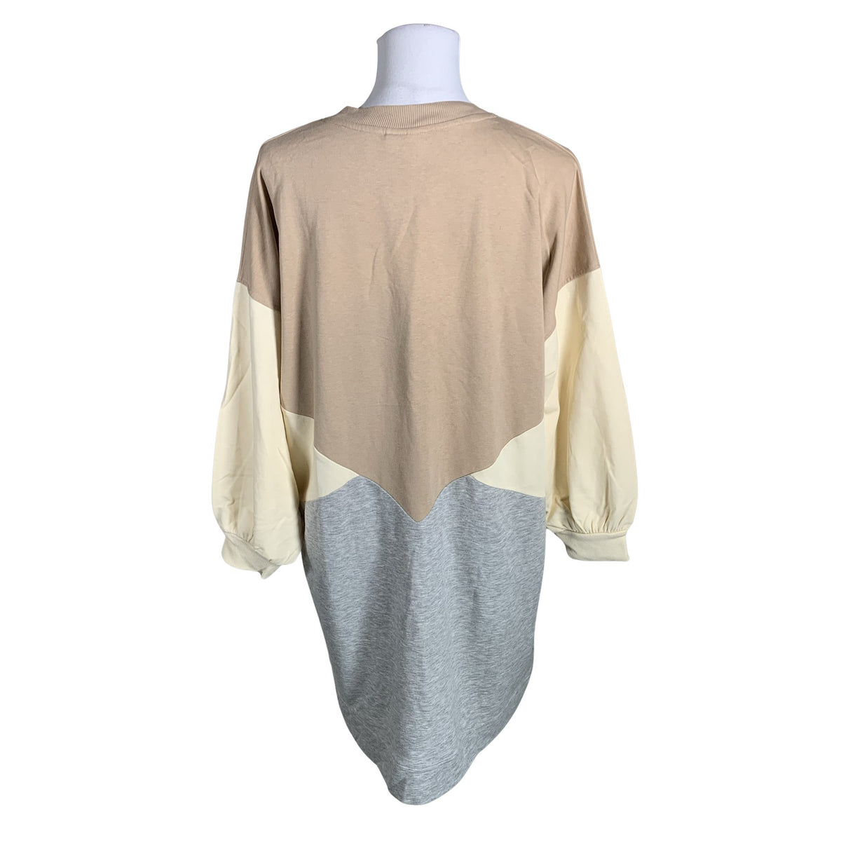Naisten Part two - Trikoomekko, koko 40 - Beige (2)