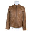 Miesten Massimo Dutti - Nahkatakki, koko M - Ruskea ()