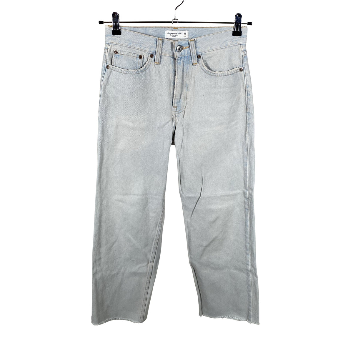 Naisten Abercrombie&Fitch - Farkut, koko W24 - Vaaleansininen (1)