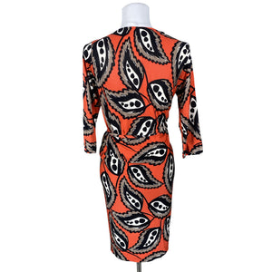 Naisten Diane von Furstenberg - Trikoomekko, koko 40 - Punainen (2)