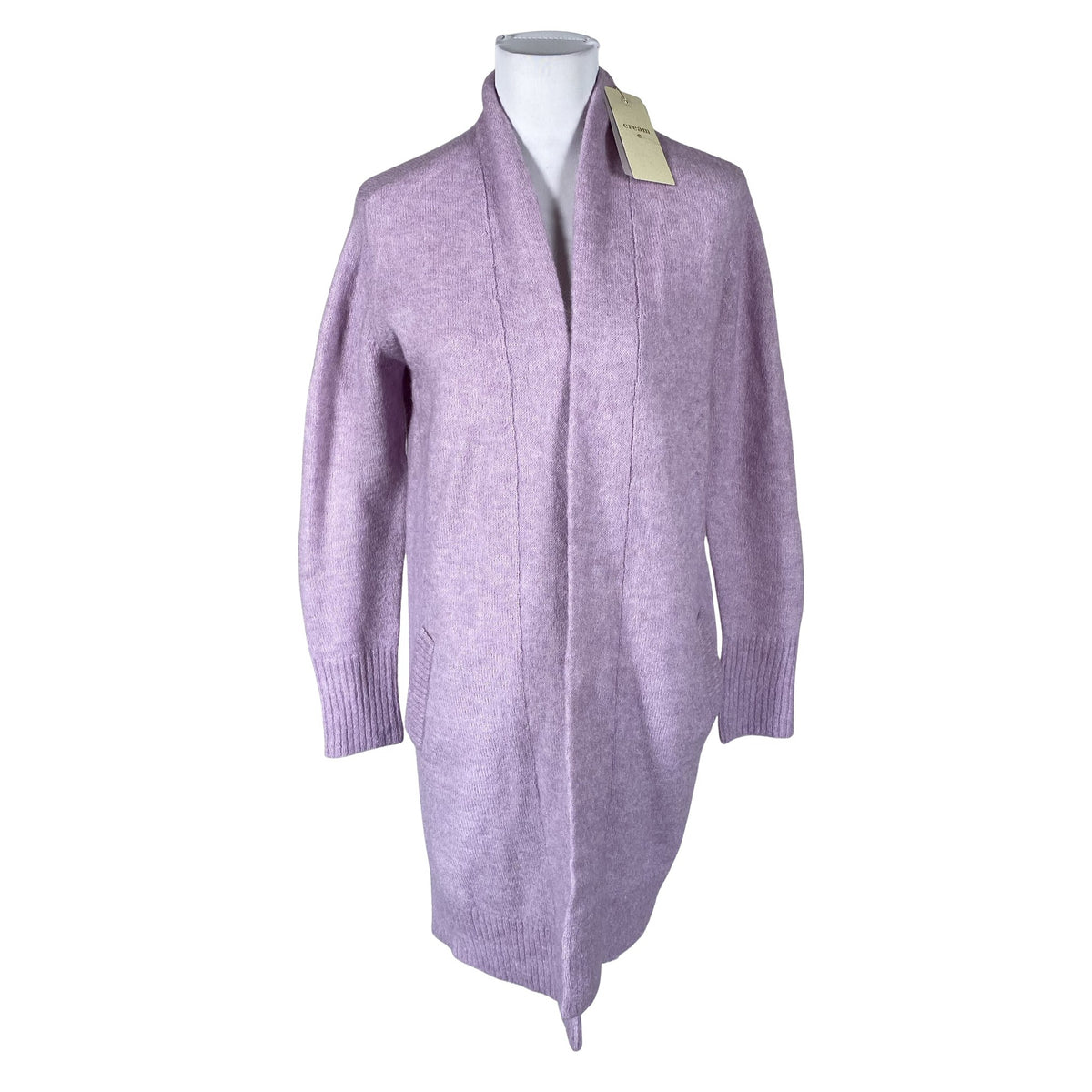 Naisten Cream - Neuletakki, koko 38 - Violetti (1)