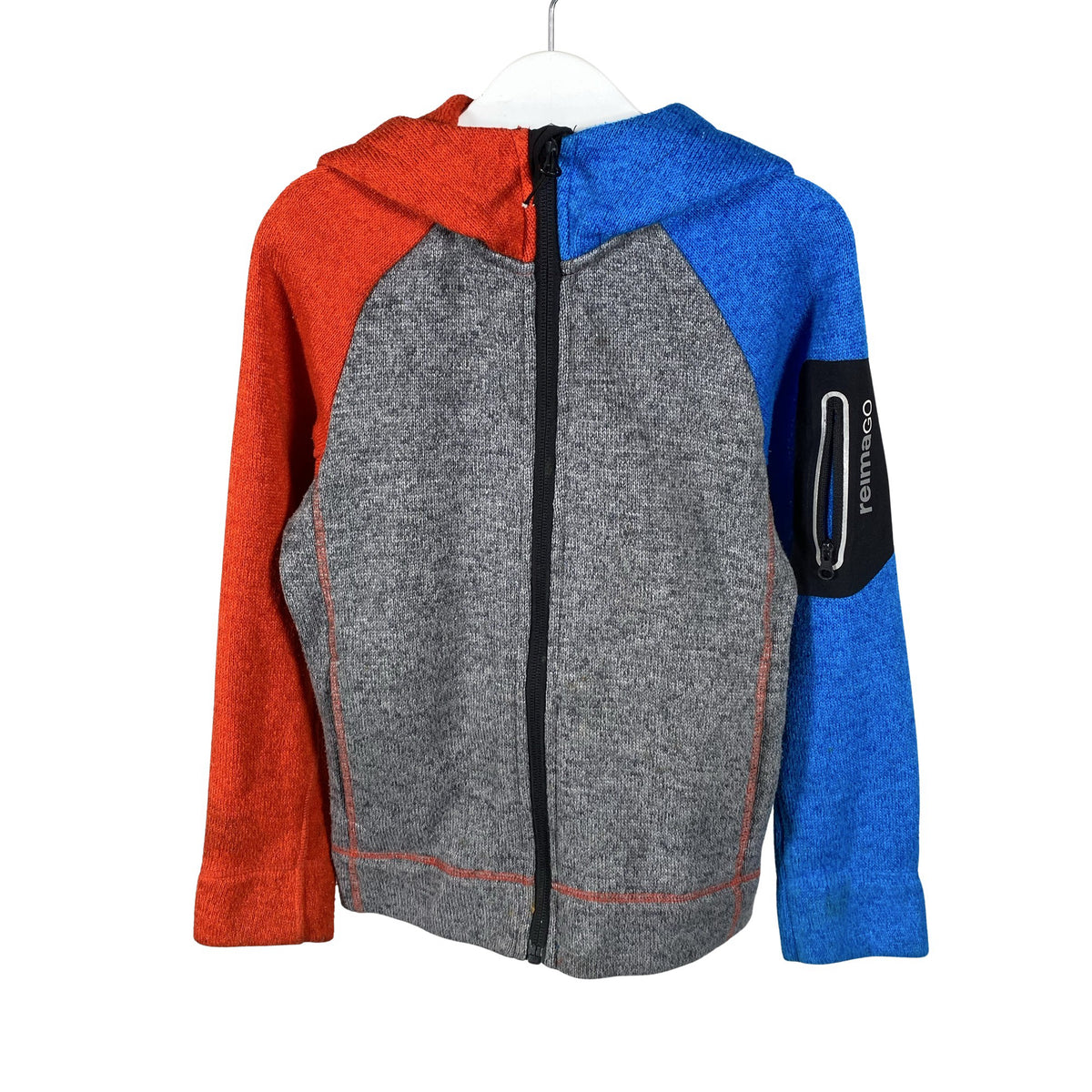 Unisex Reima - Fleecetakki, koko 116 - 122 - Harmaa (1)