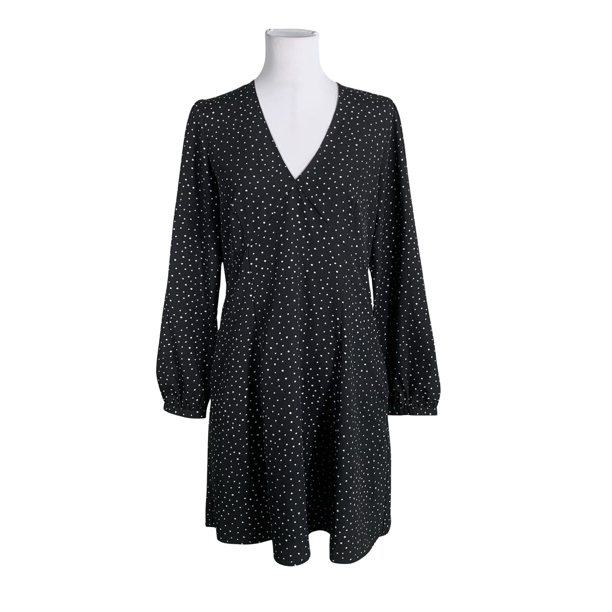 Naisten Uniqlo - Sifonkimekko, koko 40 - Musta (1)
