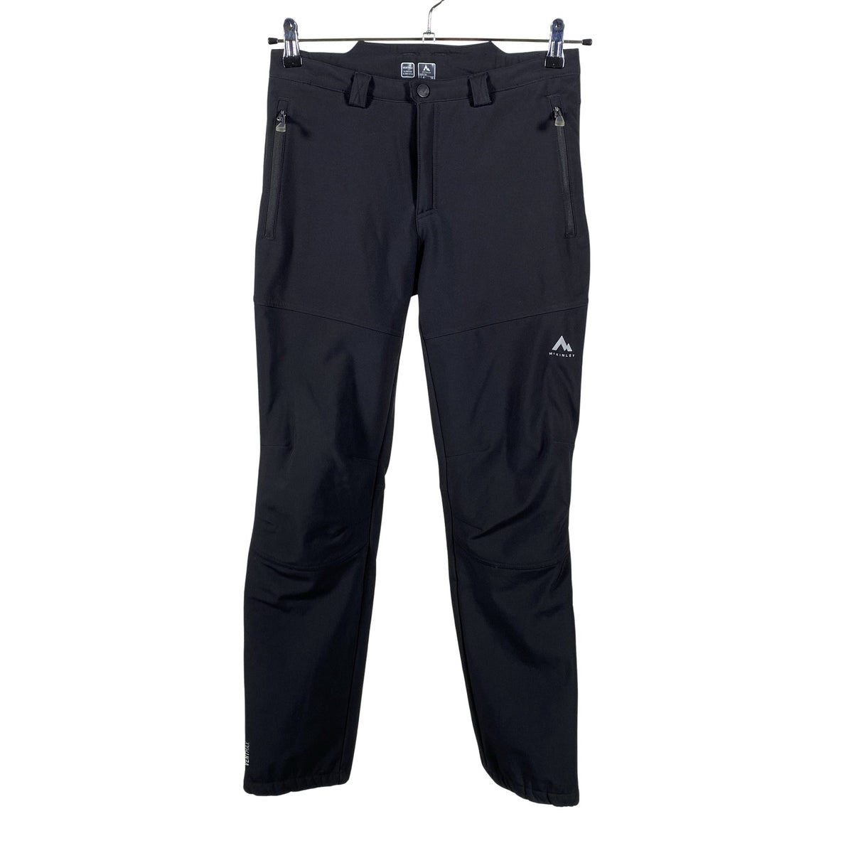 Unisex Mc Kinley - Softshell-housut, koko 158 - 164 - Musta (1)