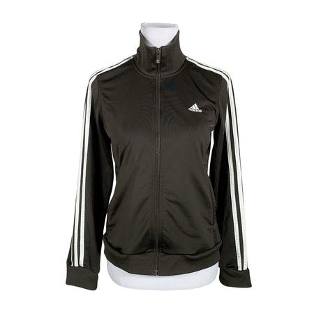Naisten Adidas - Verryttelytakki, koko 40 - Ruskea ()