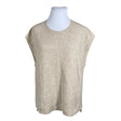 Naisten Esprit - Neuleliivi, koko 44 - Beige ()