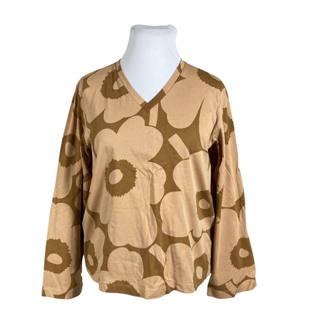 Naisten Marimekko - Trikoopaita, koko 42 - Ruskea ()