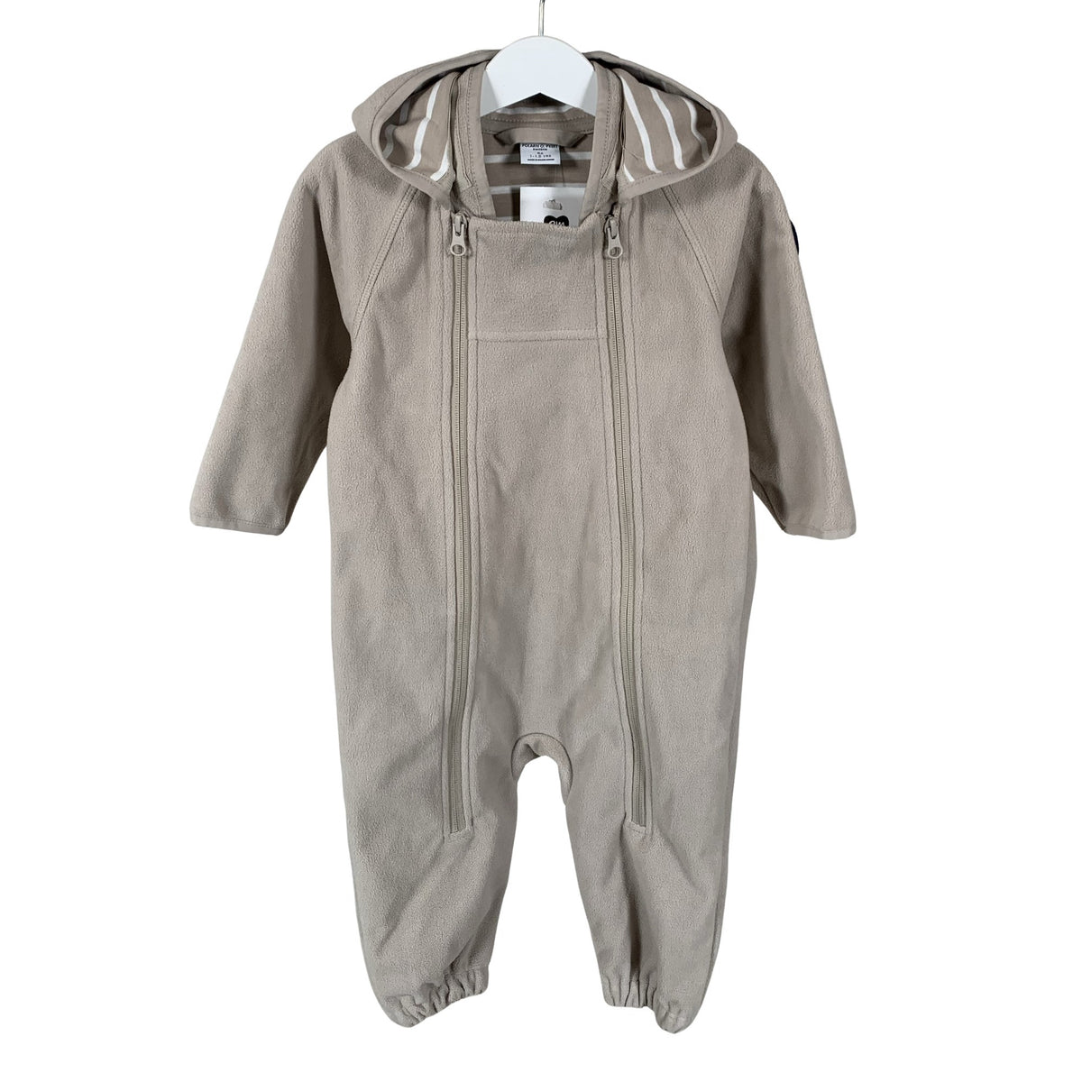 Unisex Polarn O. Pyret - Fleecehaalari, koko 80 - 86 - Beige (1)