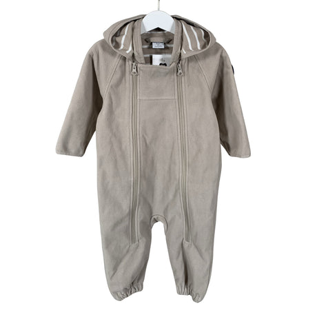 Unisex Polarn O. Pyret - Fleecehaalari, koko 80 - 86 - Beige ()