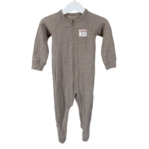 Unisex Ruskovilla - Villahaalari, koko 74 - 80 - Beige (1)