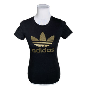 Naisten Adidas - T-paita, koko 36 - Musta (1)