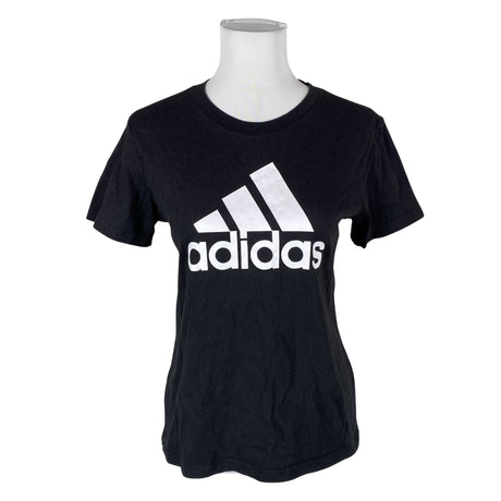 Naisten Adidas - T-paita, koko 38 - Musta ()