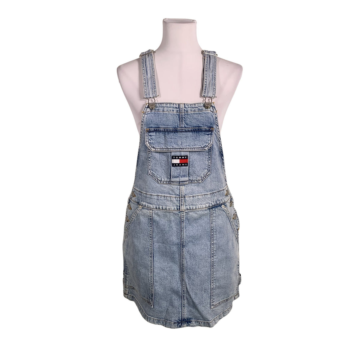 Naisten Tommy Jeans (Tommy Hilfiger) - Farkkuhame, koko 36 - Vaaleansininen (1)