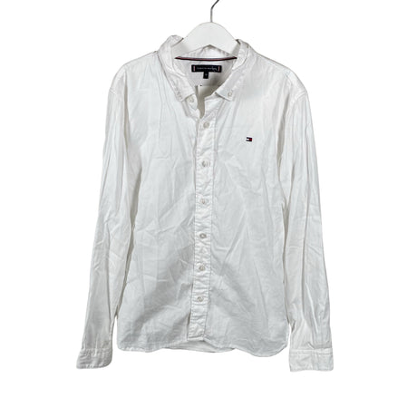 Poikien Tommy Hilfiger - Kauluspaita, koko 146 - 152 - Valkoinen ()