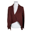 Naisten Anna Field - Neuletakki, koko 40 - Viininpunainen ()