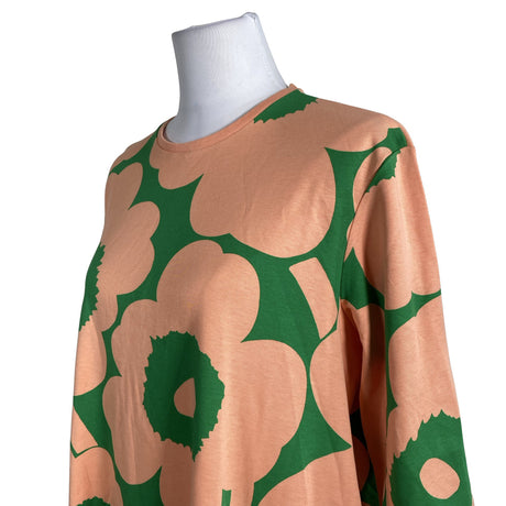 Naisten Marimekko - Trikoomekko, koko 38 - Vihreä (2)