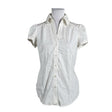 Naisten Esprit - Lyhythihainen pusero, koko 40 - Valkoinen ()