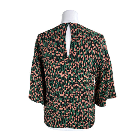 Naisten Marimekko - Lyhythihainen pusero, koko 36 - Musta (2)