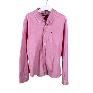 Poikien Tommy Hilfiger - Kauluspaita, koko 146 - 152 - Vaaleanpunainen (1)