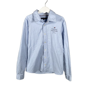 Poikien Tommy Hilfiger - Kauluspaita, koko 146 - 152 - Vaaleansininen (1)