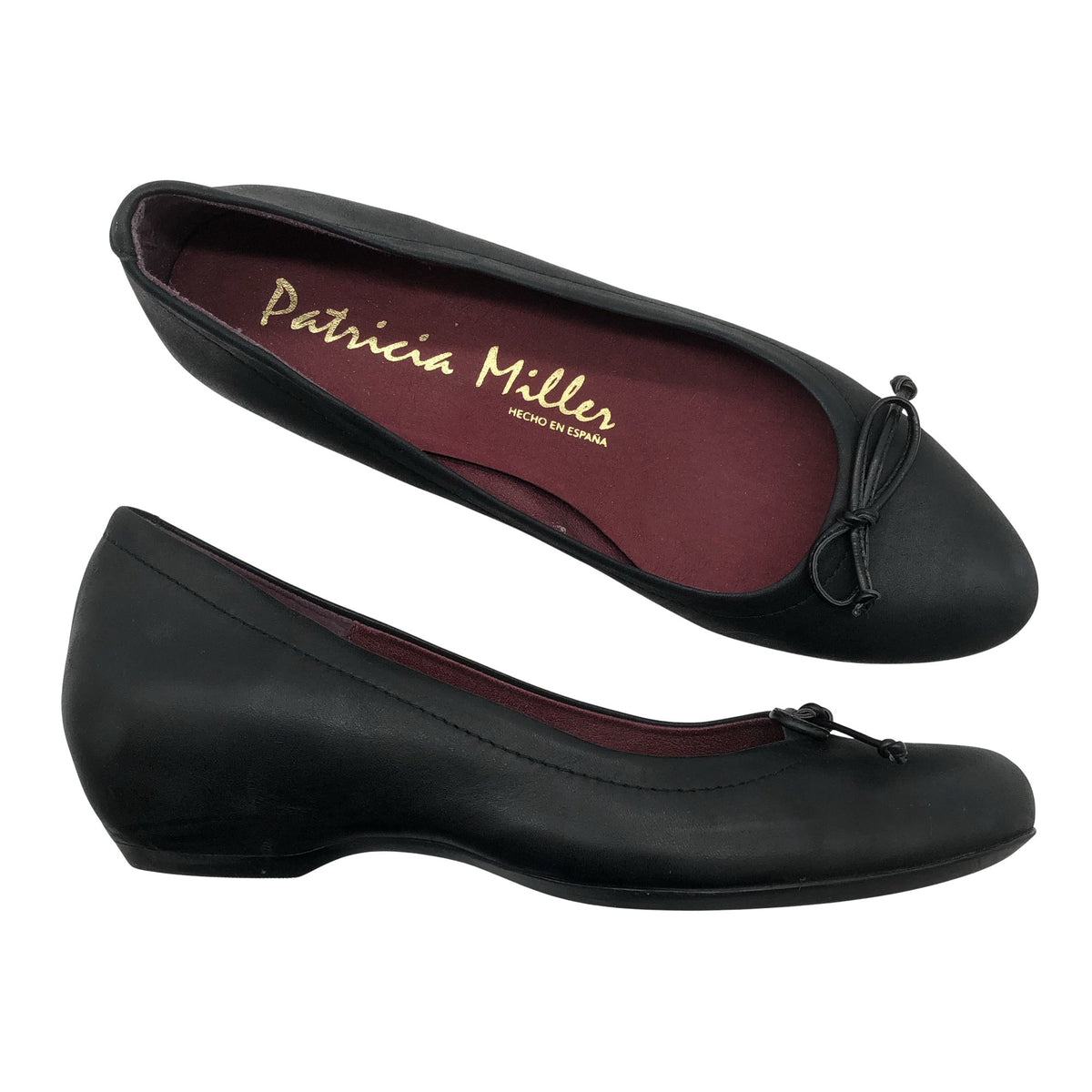 Naisten Patricia Miller - Ballerinat, koko 41 - Musta (1)